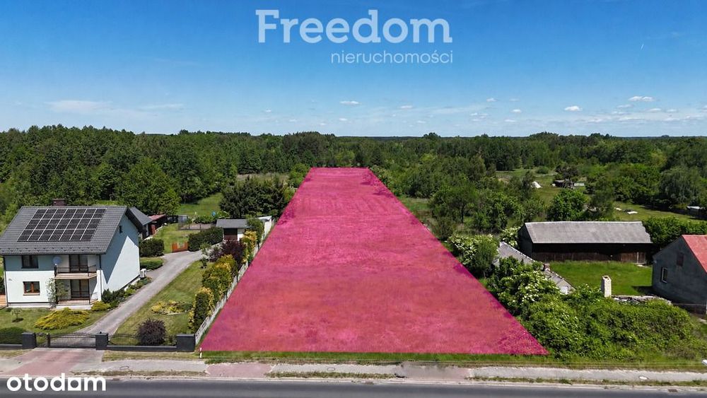 Działka budowlano-rolna 2,1 ha, Brzozowa