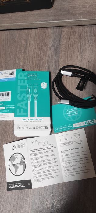 Кабель INIU USB C (2 м)