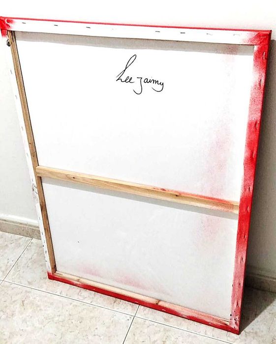 Quadro original e com certif. de autenticidade de Lee Jaimy, Portes Grátis com seguro