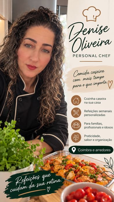 Personal Chef em Coimbra | Refeições ao Domicílio