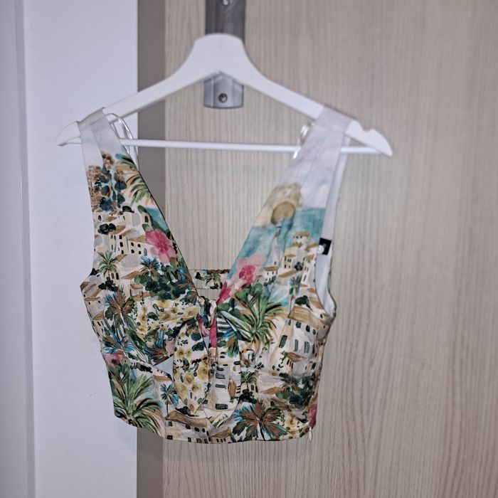 Krotki top Zara r. S