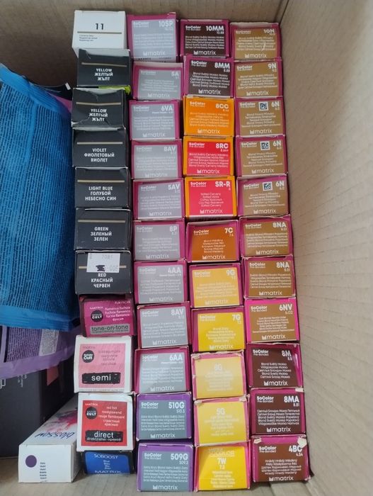 Фарба для волосся Matrix, окисники