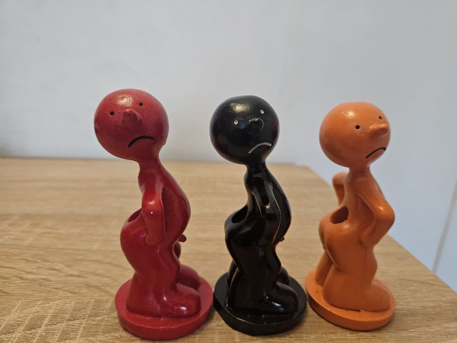 3 szt Figurka ozdobna ludziki zabawna unikalna dekoracja