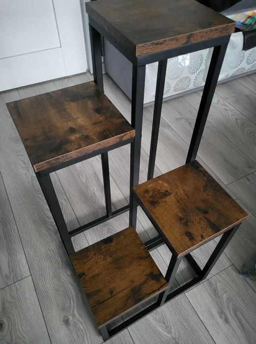 NOWY solidny kwietnik na kwiaty stojak