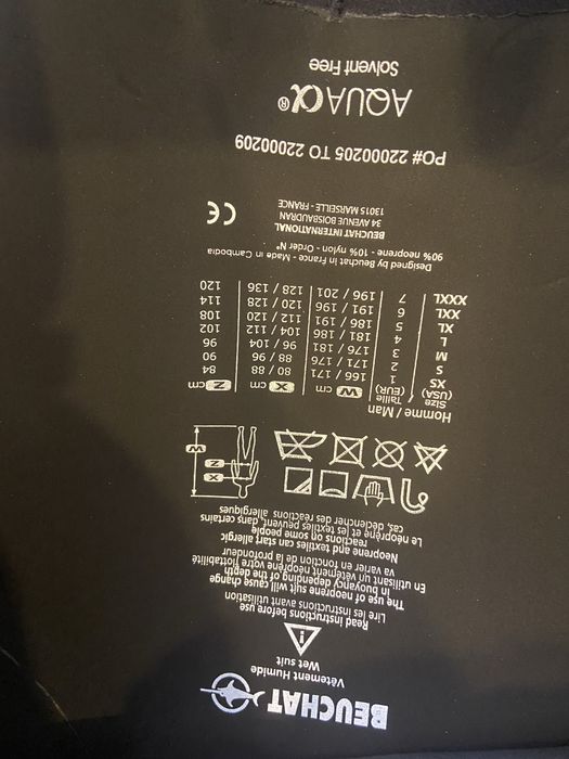 Beuchat Elaskin X86 7 mm – Como novo