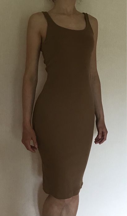 Пролёт Rezerved Платье майка Сарафан облегающее