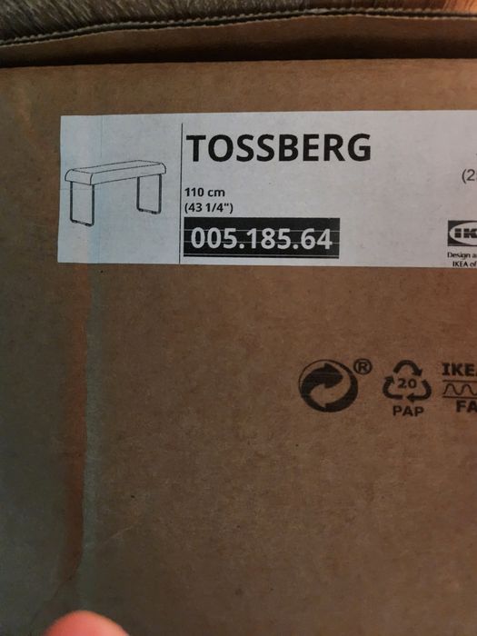 TOSSBERG mini kanapa