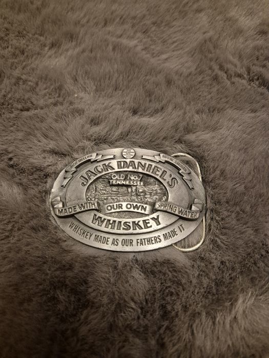 Klamra do paska JACK DANIEL’S Old No.7 – oryginał USA, Bergamot 1985