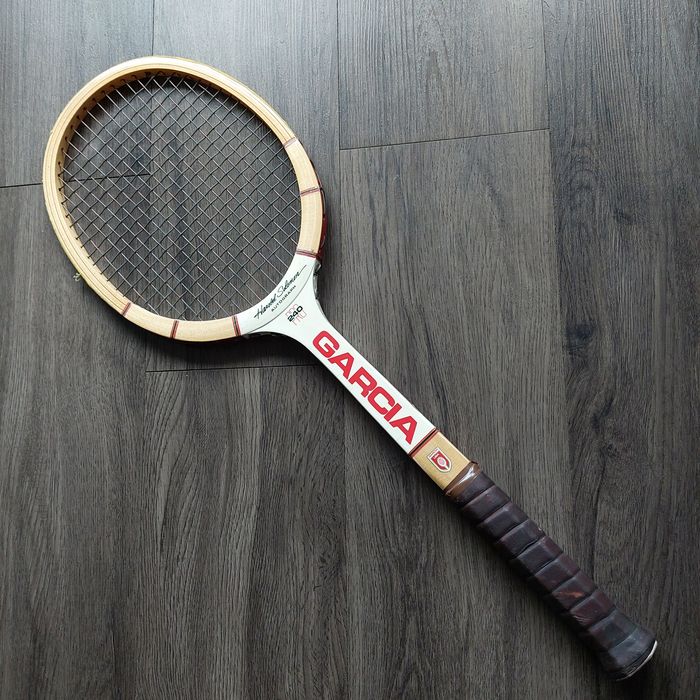 Stara drewaniana rakieta tenisowa Garcia 240 pro stan bdb