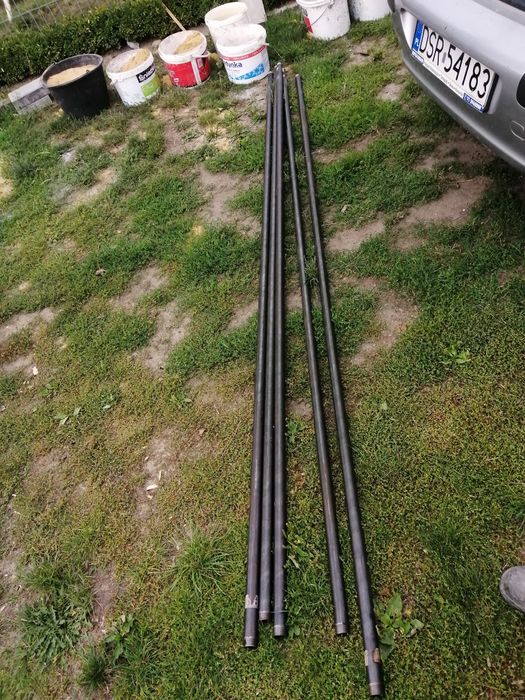 Rura stalowa gwintowana dwustronnie 33/28mm cena za 1 sztuke