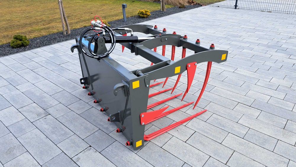 Krokodyl do obornika 1,2m łyżko krokodyl chwytak do bel producent euro