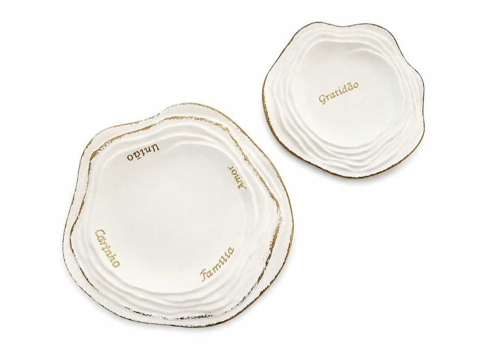 Lembranças e peças decorativas em gesso feito á mão