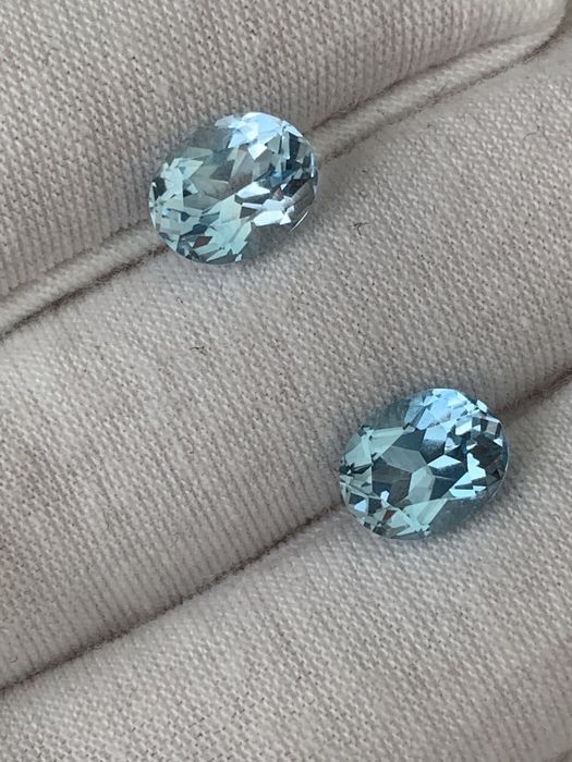 Пара Топазів 5,0 ct!