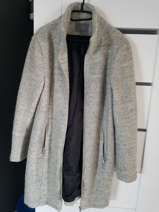 Płaszczyk szary damski