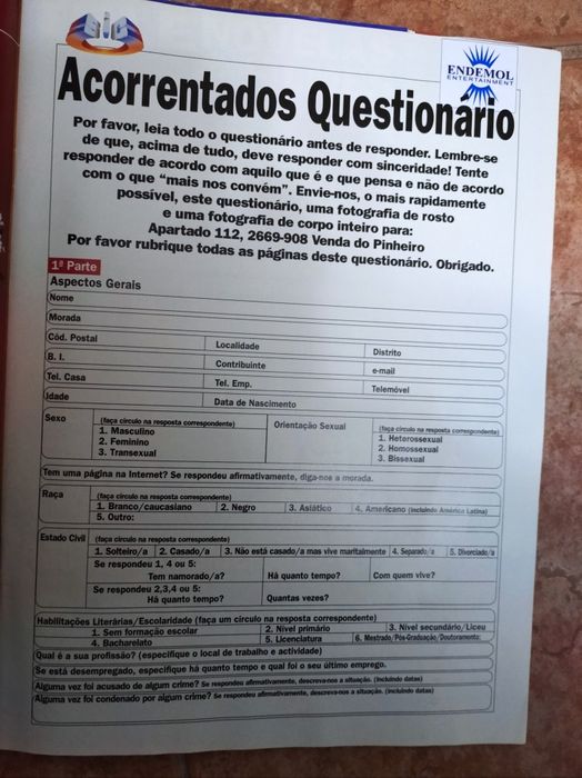 Revista TV7dias de janeiro de 2001