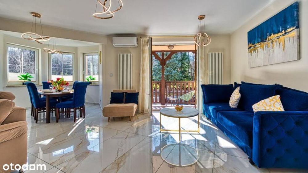 Luxury Penthouse | Gotowy biznes | 9,6 Booking | Sauna | 122m2
