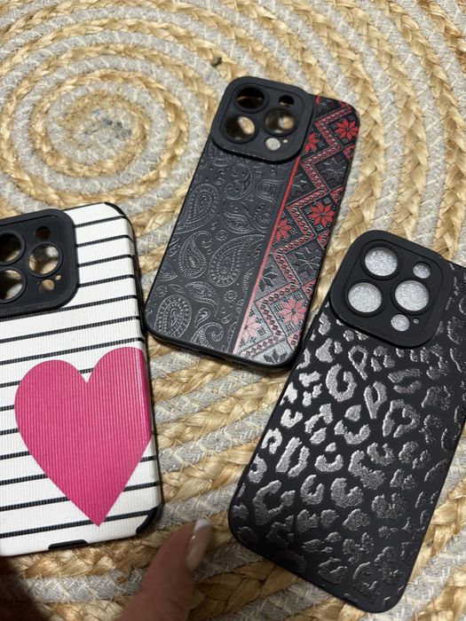 Чохли для Iphone 15 pro (3 шт)