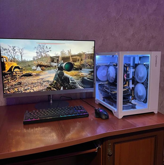 Стаціонарний ПК ігровий RX 5700xt 8GB Системник Xeon 28 ядер / SSD 512