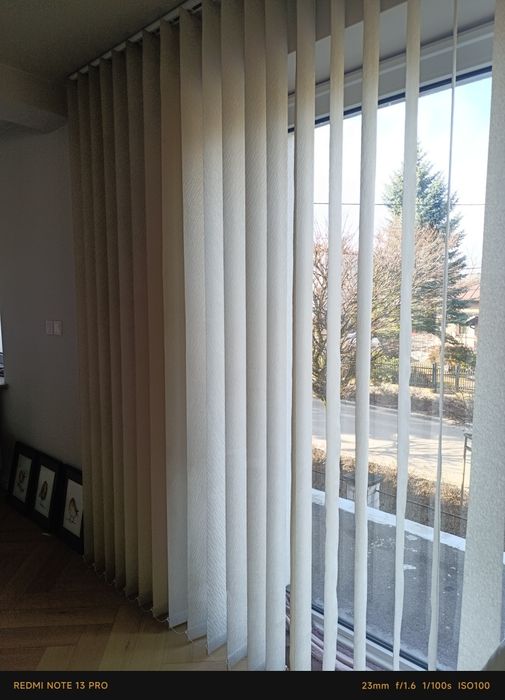 Wertikale żaluzje pionowe