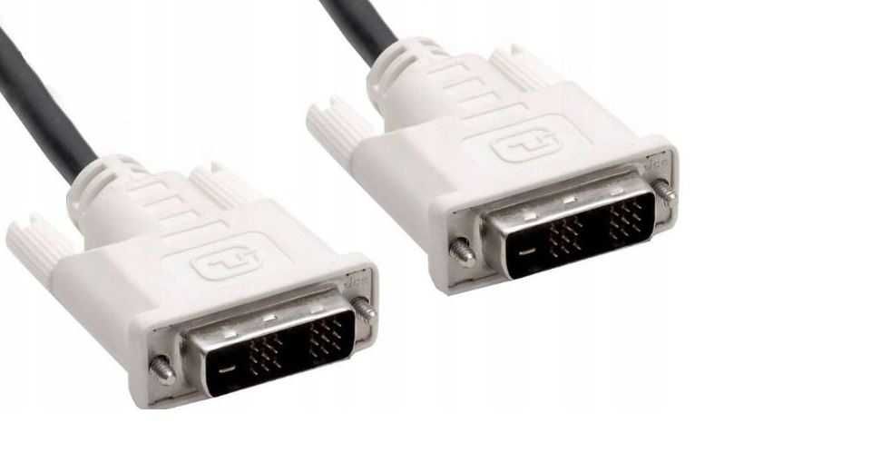 3x Kabel sygnałowy DVI-D - DVI-D ok 1.5 - 2m