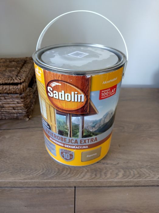 Lakierobejca. Popielaty. 5 l.