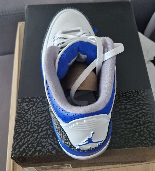 Jordan 3 Blue Racer