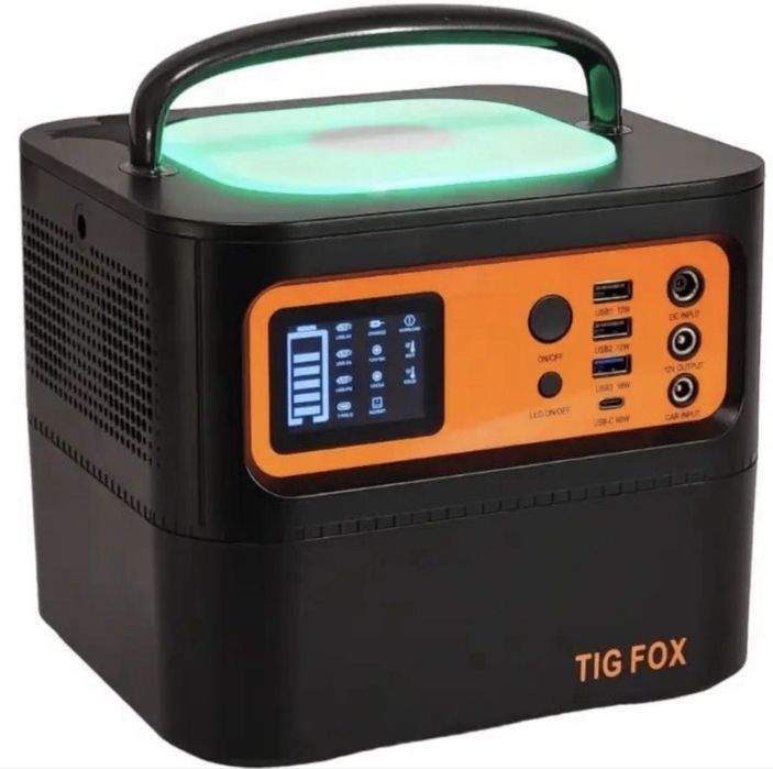 Портативна зарядна станція TigFox T500