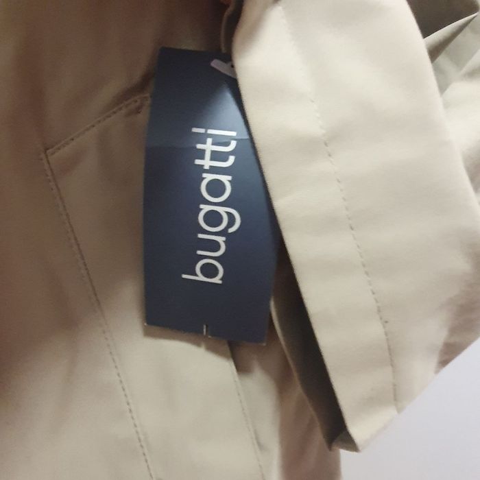 Чоловічий плащ тренч Bugatti (Microcotton) — Новий, р. 56