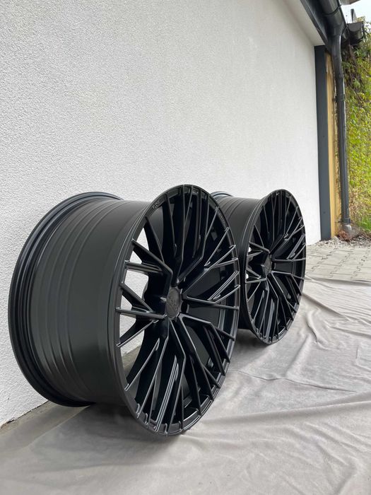Felgi aluminiowe Haxer HX024F  19″ 8.5J ET33 + 9,5J ET38 5×120 Black Half Matt