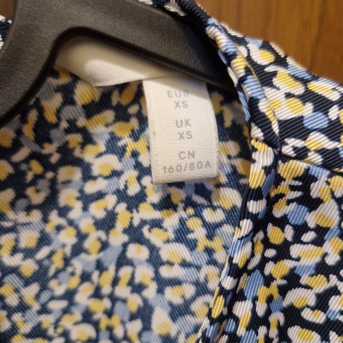 Bluzka h&m błyszcząca xs