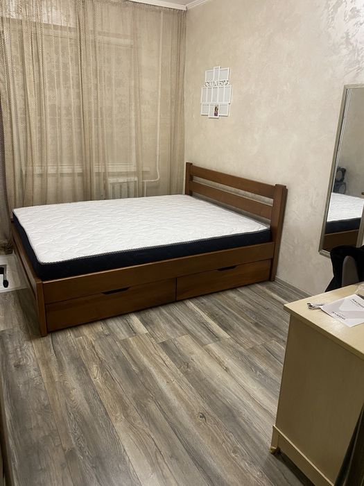 Ліжко з масиву, ліжко з натурального дерева, масив