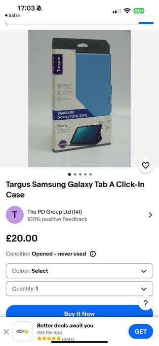 Чохол Targus для Samsung Galaxy Tab A 2018 10.5 SM-T590 SM-T595