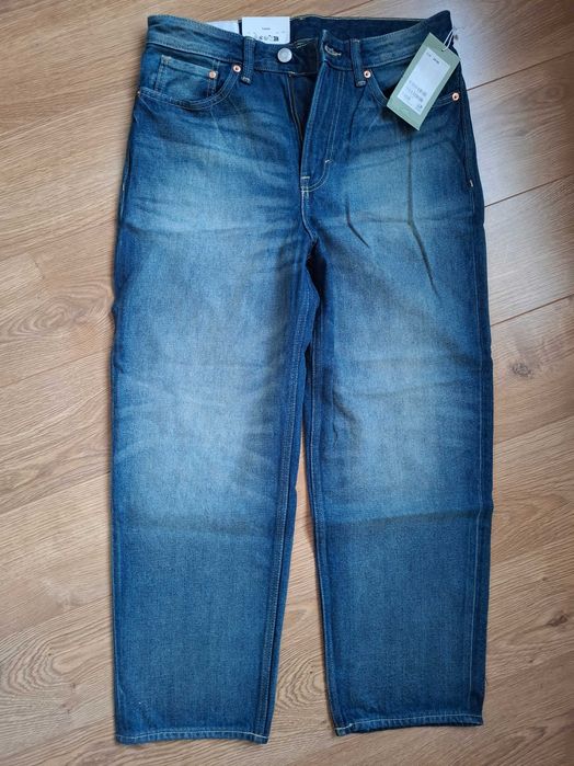 NOWE Jeansy H&M męskie, loose, 29/30