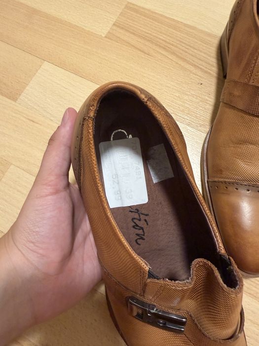 Sapatos castanhos formais - Homem