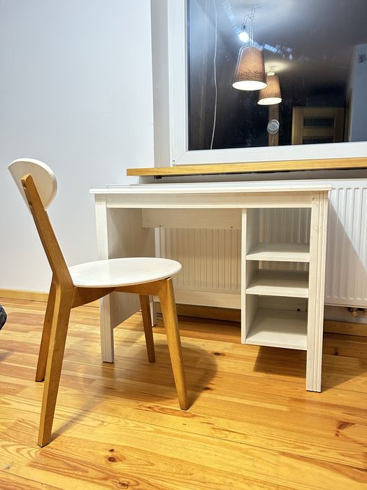 Ikea biureczko białe