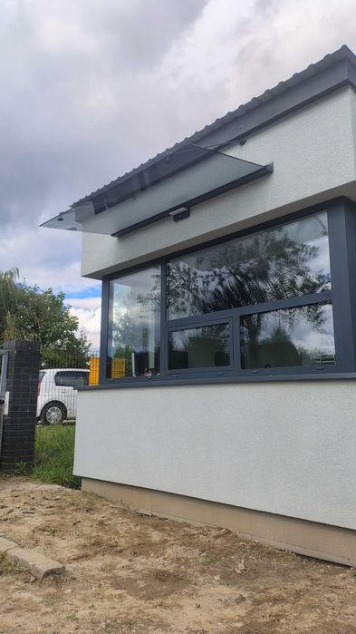 Zadaszenia tarasów, Carport, Szklane balustrady, daszki wejściowe