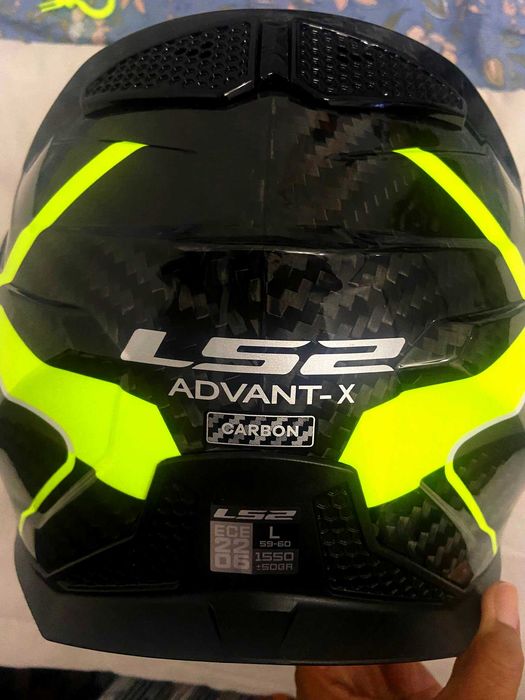 LS2 Advant X Carbon 6K – Capacete Modular Carbono ECE 22.06 – Tam. L