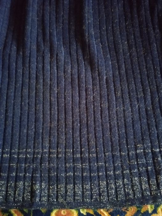 Юбка машинная вязка