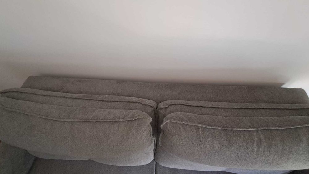 Sofá 3 lugares cinza