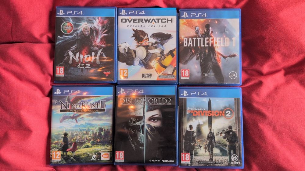 Jogos PS4 variados ver descrição