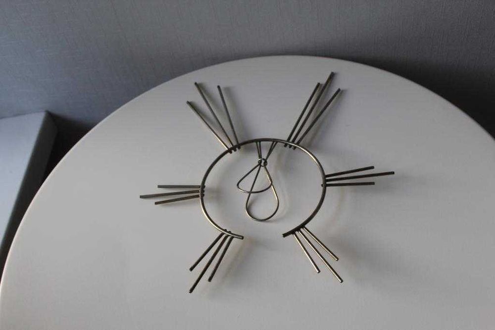 Декор для лампи, бронза, посріблення, Німеччина