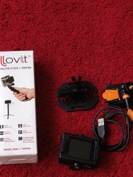 câmara de acção e tripoid marca Lovit
