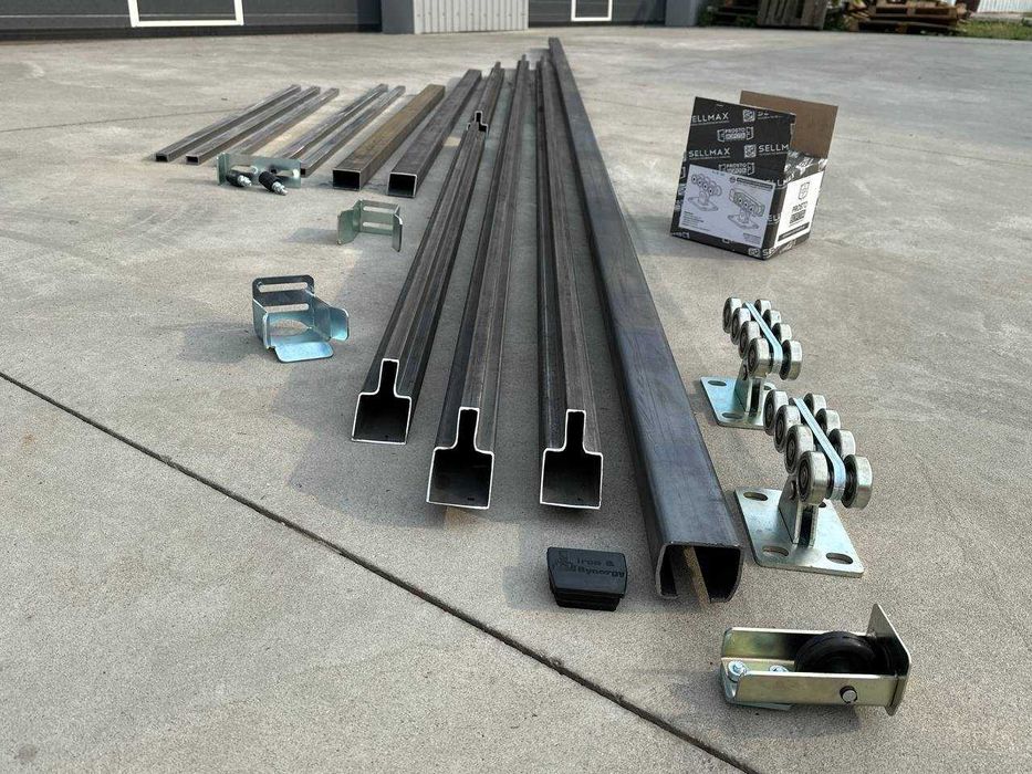 Комплект на відкатні ворота, Фурнітура для відкатних воріт, Звари сам