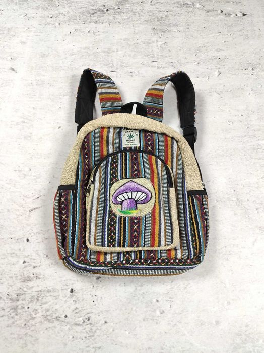 Plecak Handmade vintage Nepal Hemp hippie