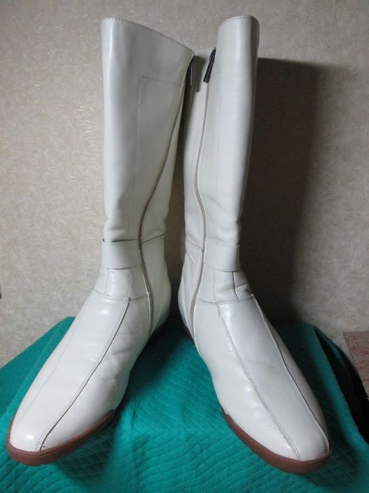 Зимние женские кожанные сапоги Viko, р.41 см