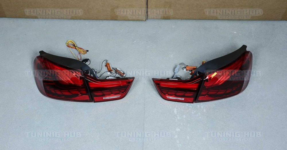 Задні ліхтарі BMW F82 F83 F32 F36 M4 лед стопи Червоні Red LED нові