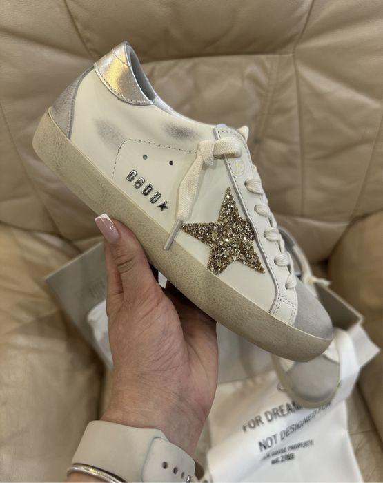 Кеди кросівки GGDB Golden Goose Super-Star Голден Гус