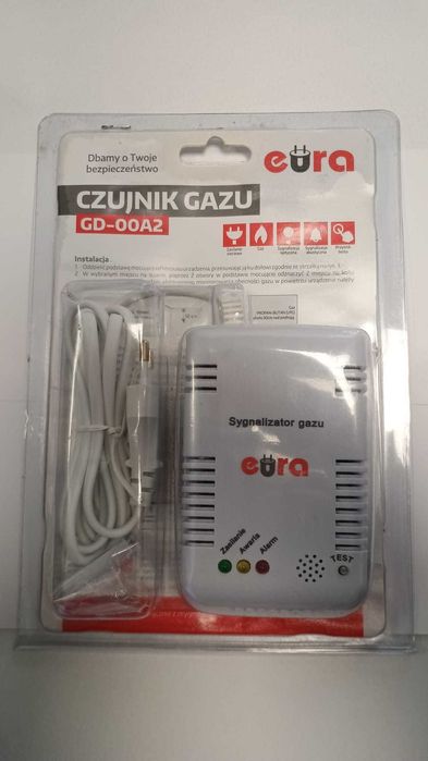 Czujnik gazu Eura GD-00A2 230V LPG CNG z przewodem