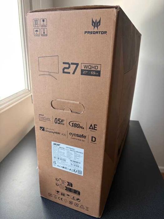 Monitor 27 polegadas Acer Predator XB273Y wqhd