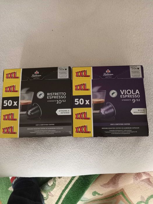 Nespresso, капсули. 20штук в упаковці. виробництво Італія. Bellarom.